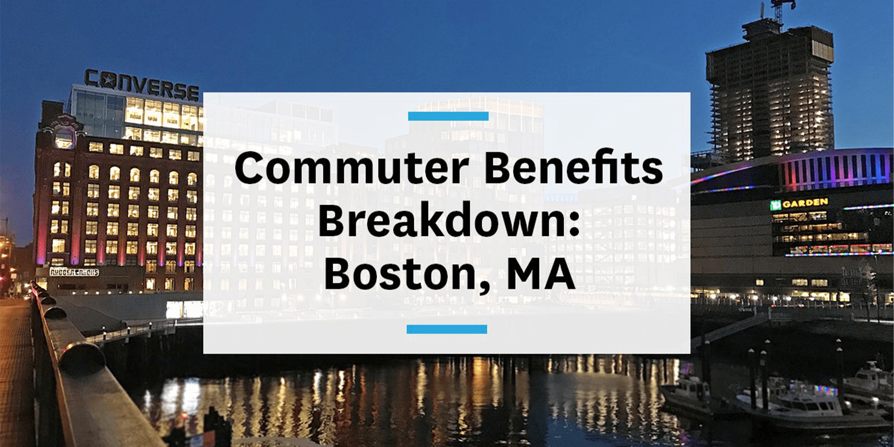 Commuter Benefits breakdown Boston, MA. • TransitScreen® • Actionfigure®